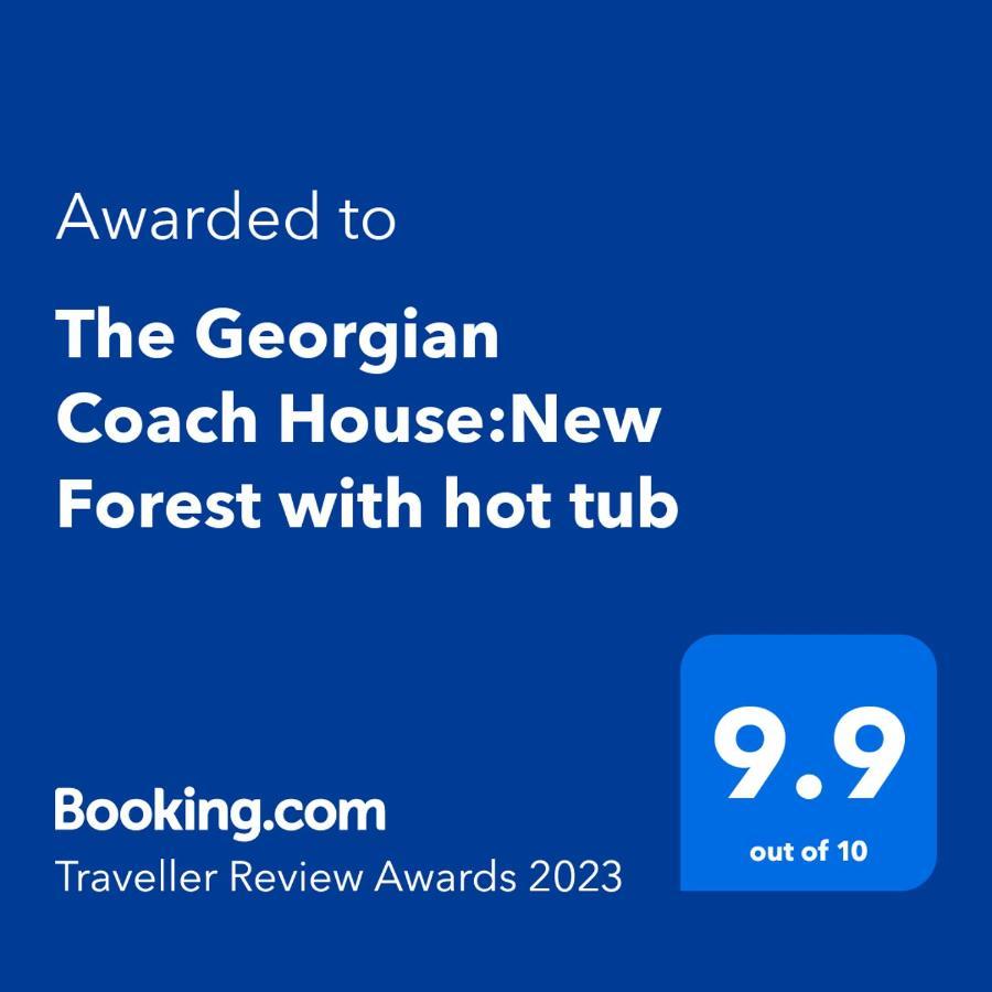 The Georgian Coach House:New Forest With Hot Tub 福丁布里奇 外观 照片